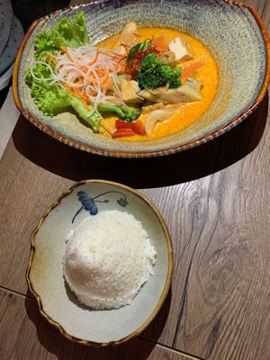 One of the lunch specials at Soy in Munich