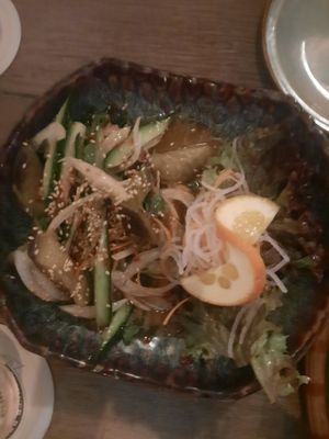 Auberginen Tapa at Soy in Munich