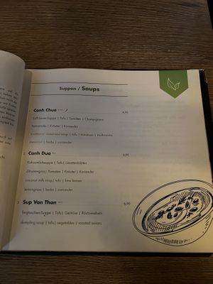 Soups  at Soy in Munich