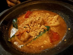 peanuts & tofu  at Soy in Munich