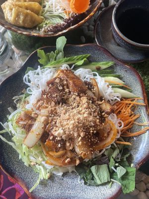 Lukewarm noodles  at Soy in Munich