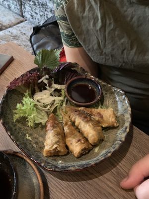 Spring rolls  at Soy in Munich