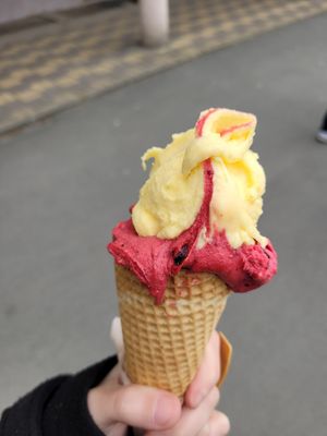 Passionfruit & Pomegranate at Crème de la Crème - Zmrzlinová Vzorkovna in Prague