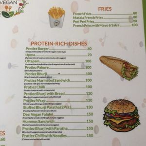 Menu at About Vegan - The Modern Chowpaty in Jaipur