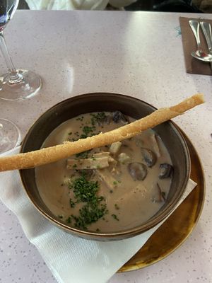 Vol au vegan  at Le Roy d'Espagne in Brussels