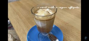 Vegan affogato at Gianni in Dubrovnik