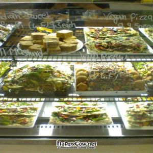 cold food: salads and sweets at Vege Rama - Myer Centre in Brisbane