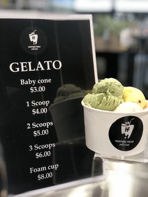 Gelato at Hoppers Fresh Juice in Hoppers Crossing