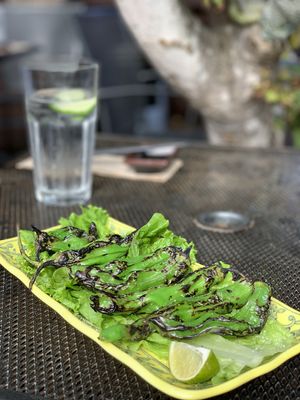 Shishito Peppers  at Kuma in Los Osos