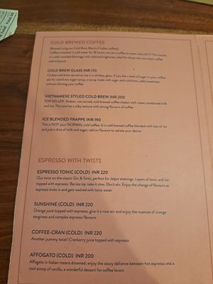  at Curious Life Coffee Roasters Red in Jaipur