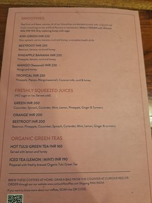  at Curious Life Coffee Roasters Red in Jaipur