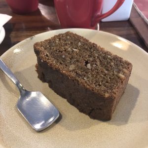 Vegan Almond and Banana Bread at Curious Life Coffee Roasters Red in Jaipur