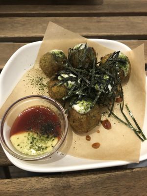Vegan Takoyaki at Veggie Sun 植日生 - Zhí RìShēng in Taipei