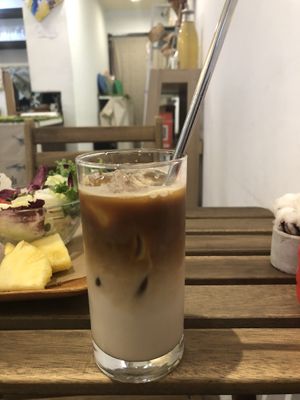 Iced Latte  at Veggie Sun 植日生 - Zhí RìShēng in Taipei