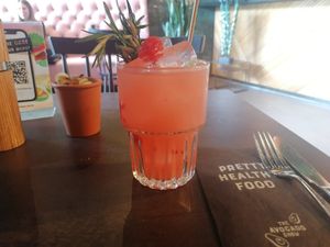 Raspberry lemonade at The Avocado Show - Keizersgracht in Amsterdam