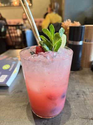 Bacardi Blueberry Cocktail   at The Avocado Show - Keizersgracht in Amsterdam