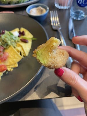 Avocado fries   at The Avocado Show - Keizersgracht in Amsterdam