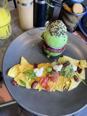Avocado burger   at The Avocado Show - Keizersgracht in Amsterdam