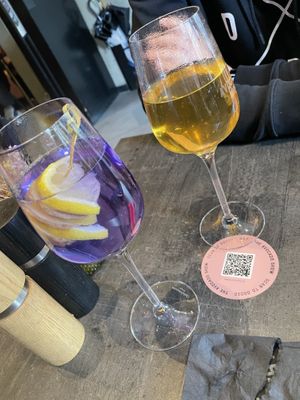 Blue ginger lemon tea&jasmine tea  at The Avocado Show - Keizersgracht in Amsterdam