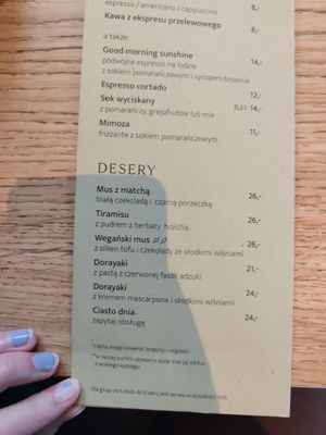  at Café Manggha in Krakow