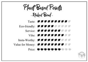 The Vegan Visa's score for Naked Bowl! at Naked Bowl in Guangzhou