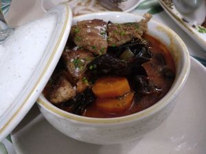 Main course / Callos a la madrileña at La Modernista in Madrid