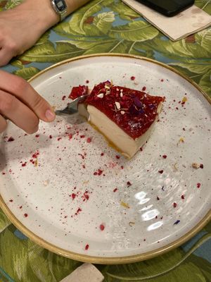 Cheesefake at La Modernista in Madrid