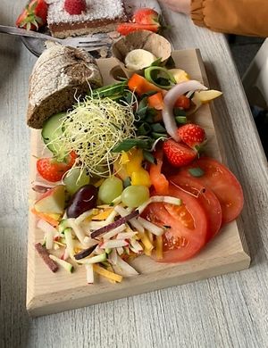 For the kids: Monkey platter  at Eeterij-spelerij Vierlinden in Goes