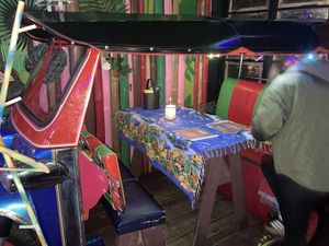 Tuktuk table  at Koh Phangan in Uppsala