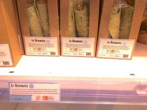 Vegan hummus wrap at Takinoa - Place de Cornavin in Geneva