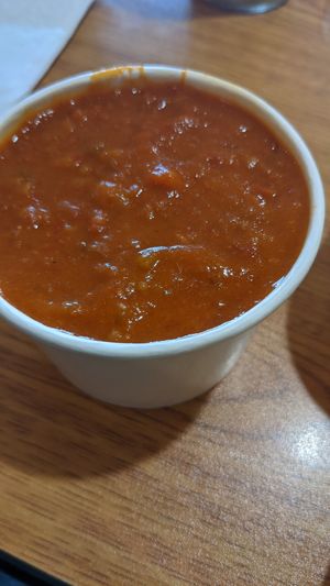 White chilli at Loving Cafe in Fort Wayne