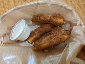 Cheeze sticks at Loving Cafe in Fort Wayne