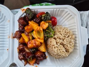 Heavenly Nuggets - my favorite! at Loving Cafe in Fort Wayne