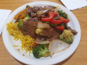 Singapore Noodles at Loving Cafe in Fort Wayne