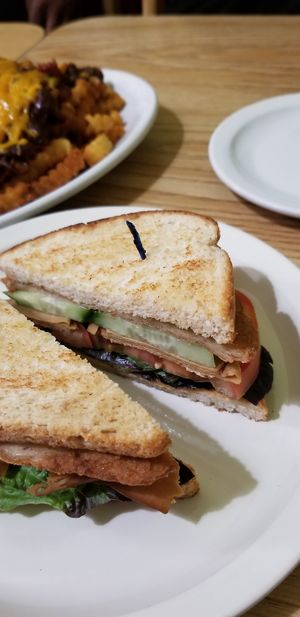 The Harmony Sandwich at Loving Cafe in Fort Wayne