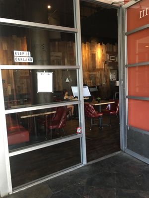 Entrance  at Eternal in Oakland
