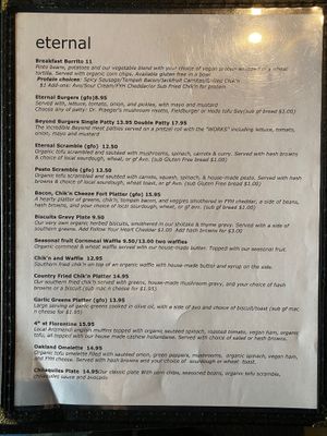 Breakfast/ Brunch at Eternal in Oakland