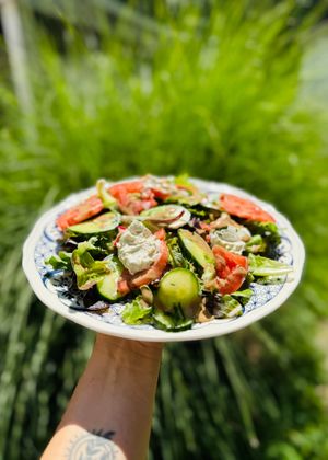 Summer Salad at Ol' Dirty Sheets' Eats and Hot Sauce in Wooster