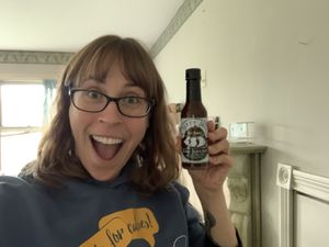 Love this hot sauce! at Ol' Dirty Sheets' Eats and Hot Sauce in Wooster