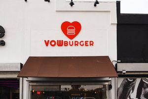 Outdoor at VOWburger in Los Angeles