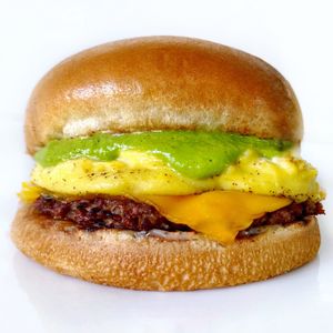 NEW Vegan Breakfast Sandwich  at VOWburger in Los Angeles