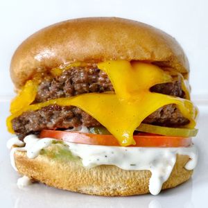 Vow Dubs + Cheese  at VOWburger in Los Angeles