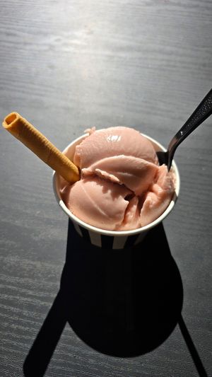 Cherry blossom at Idyllwild Ice Cream & Jerky in Idyllwild