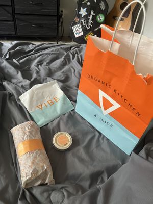   at Vibe Organic Kitchen & Juice in Dana Point