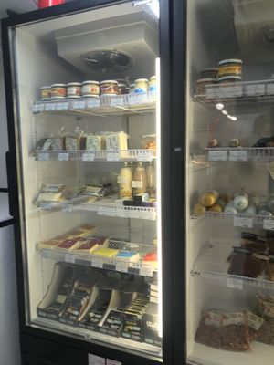 Refrigerators  at Veggie Woogie in Moscow