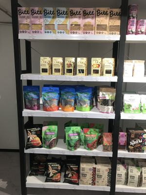 Snacks at Veggie Woogie in Moscow