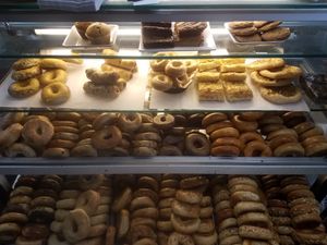 Bagels! at Henry Higgins Boiled Bagels - Foster Rd in Portland