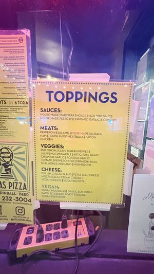 Menu 2  at Atlas Pizza - Foster Rd in Portland