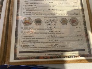   at Messob Ethiopian Cuisine in Victoria