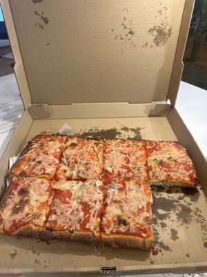   at Scarr's Pizza in New York City